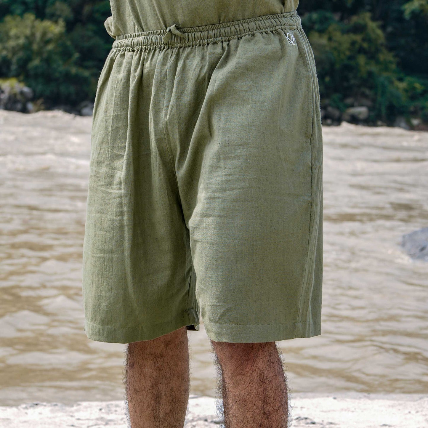 Vayu Matching Set - Men's Yoga Matching Set - Green