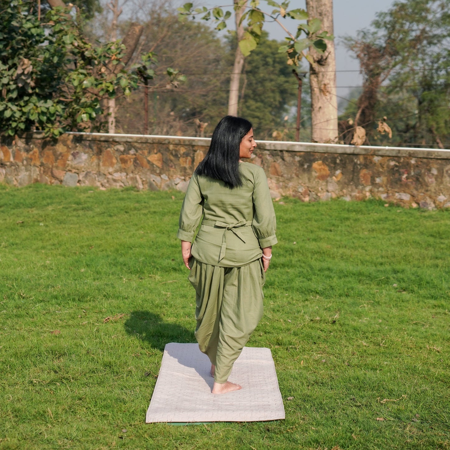 Buddhi Matching Set - Women's Yoga Matching Set - Green