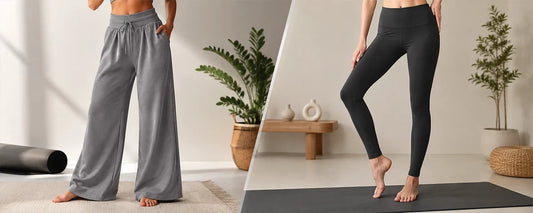 Wide-Leg vs. Fitted Yoga Pants: Which Should You Choose