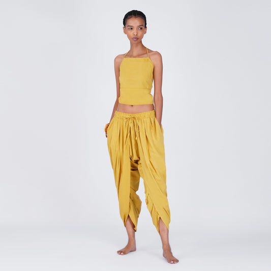 Akasha Matching Set - Women's Yoga Matching Set - Yellow