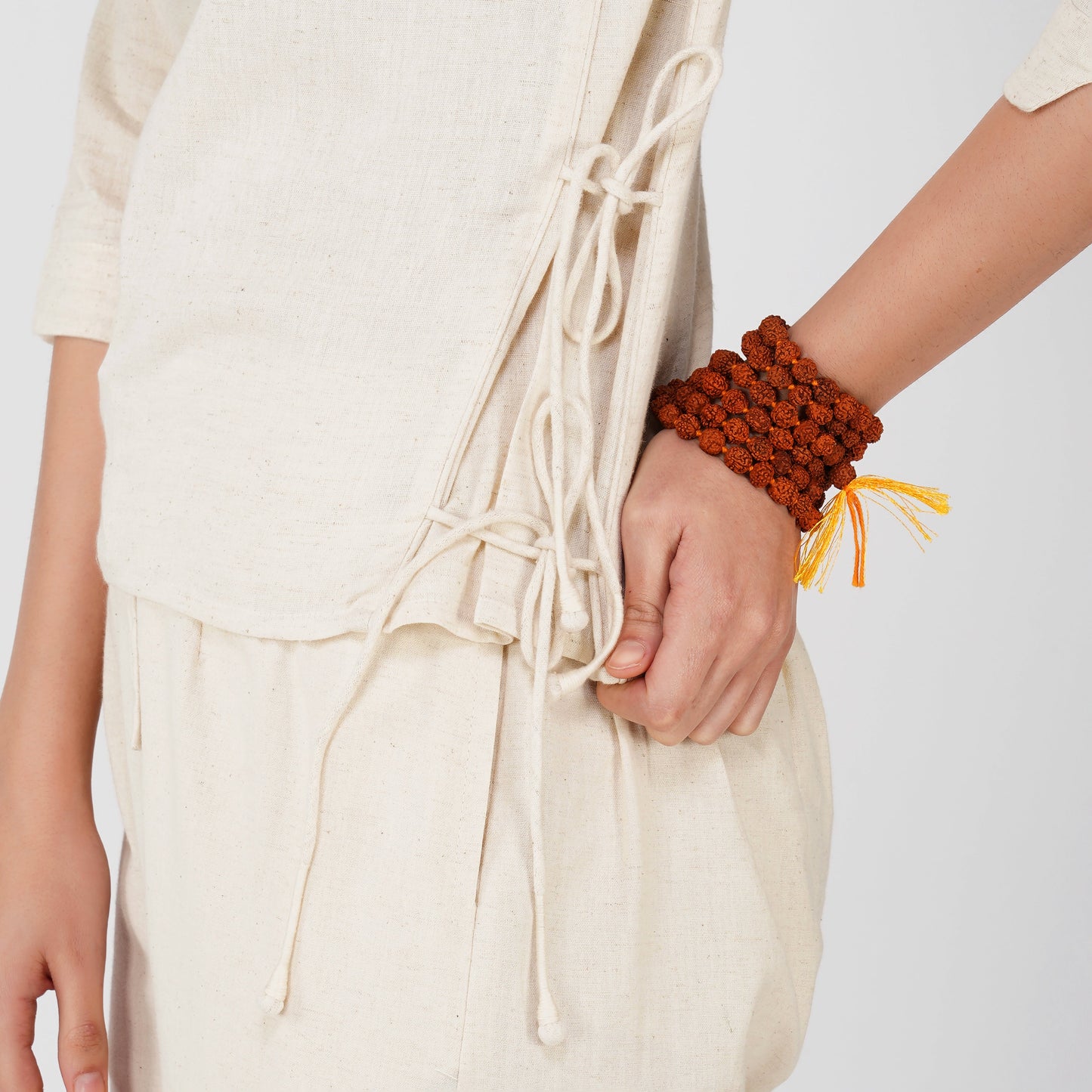 Chandra Matching Set - Women's Yoga Matching Set - Unbleached