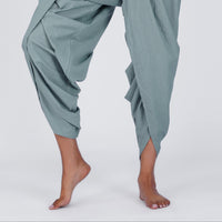 Akasha Pant - Women's Cotton Yoga Pants - Grey