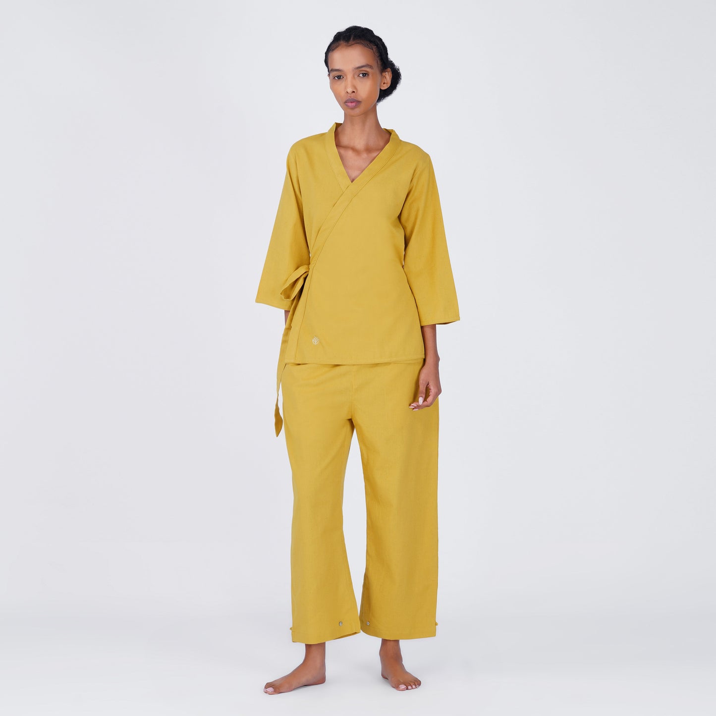 Dharma Matching Set - Women's Yoga Matching Set - Yellow