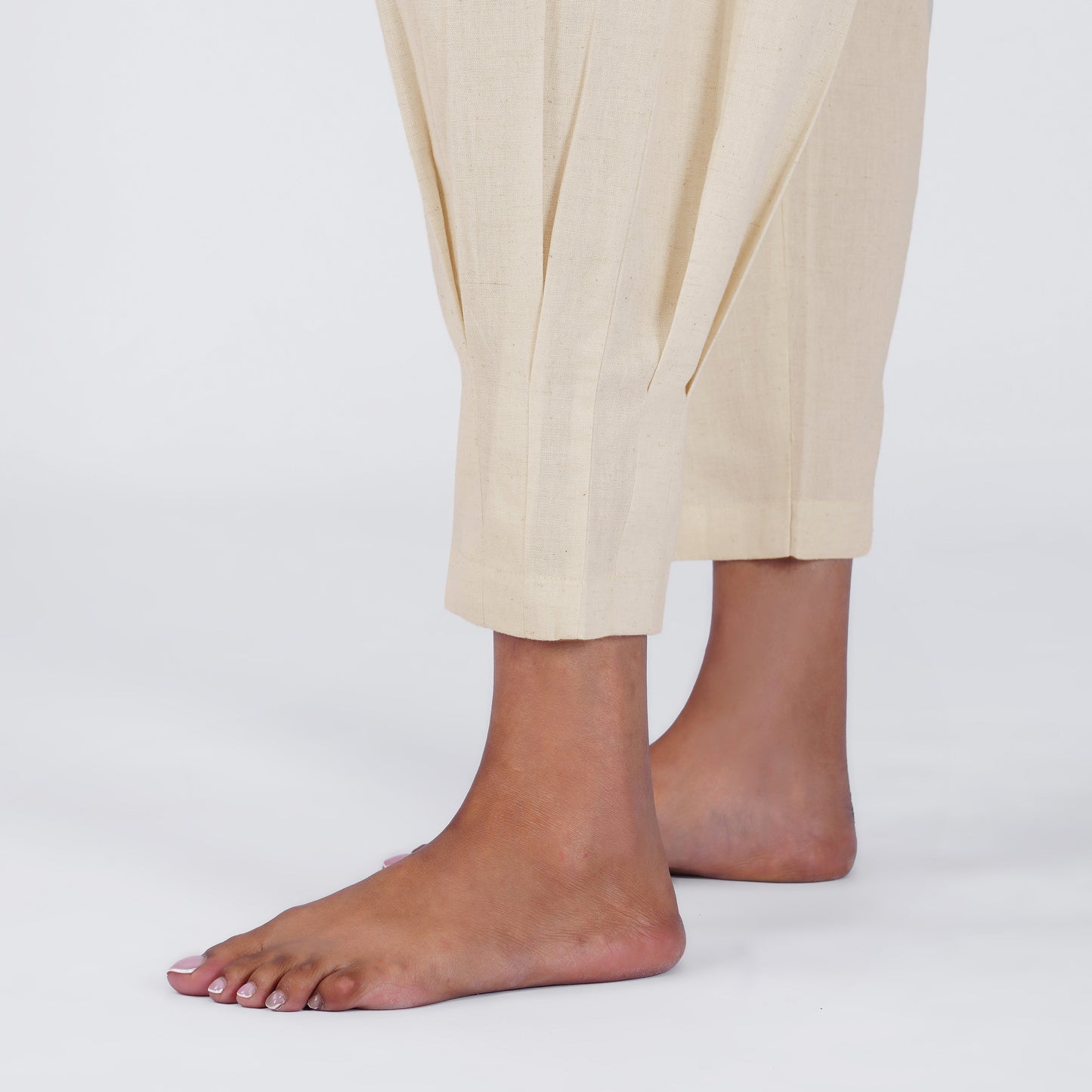 Tara Pant - Women's Cotton Yoga Pants - Unbleached