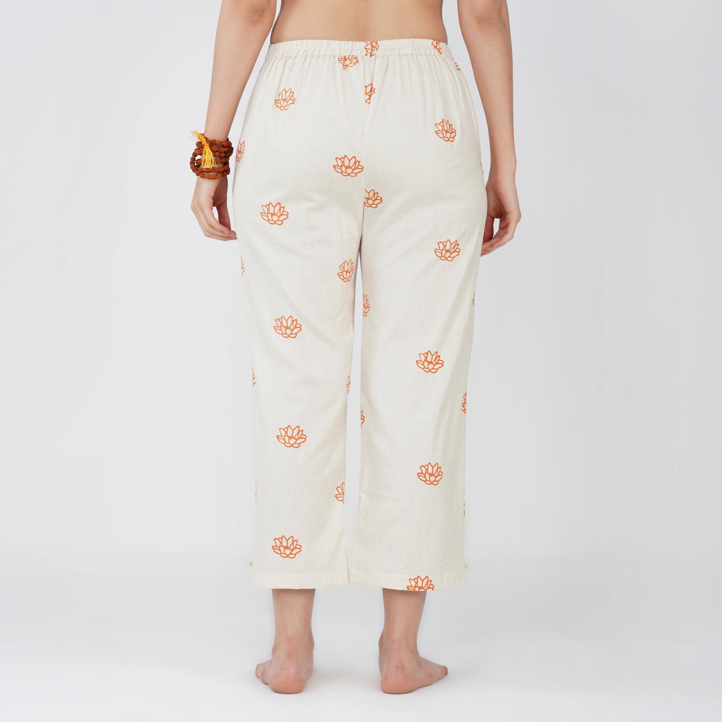 Chandra Matching Set - Women's Yoga Matching Set - Hand Block Printed