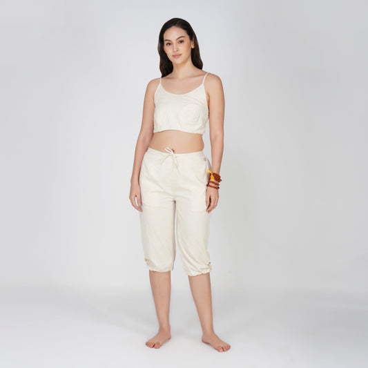Prana Matching Set - Women's Yoga Matching Set - Unbleached