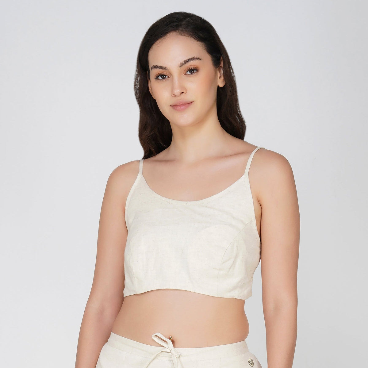 Prana Top - Women's Cotton Yoga Top - Unbleached — view 1
