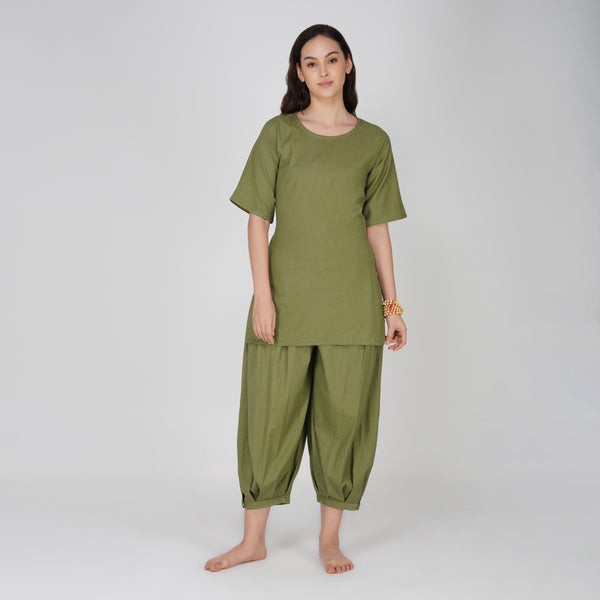 Chakra Matching Set - Women's Yoga Matching Set - Green