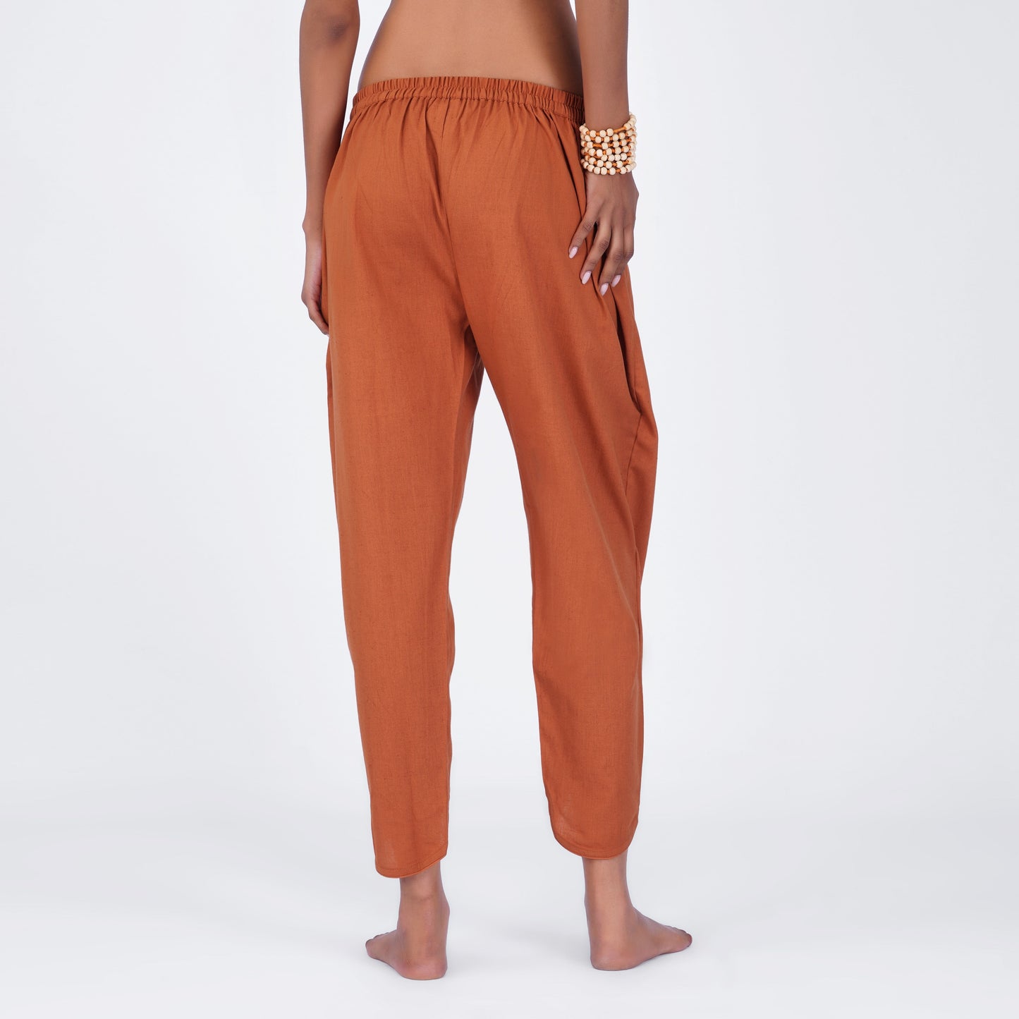 Surya Pant - Women's Cotton Yoga Pants - Sienna