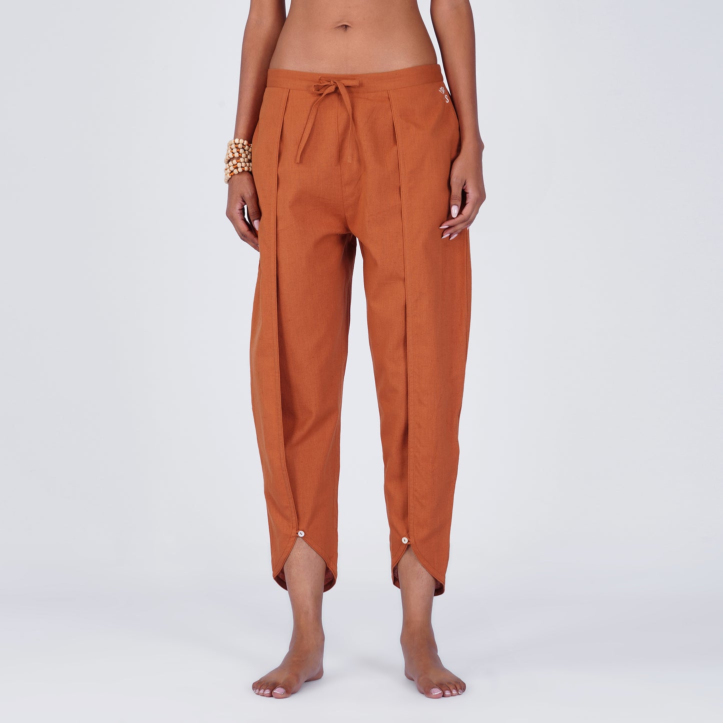 Surya Pant - Women's Cotton Yoga Pants - Sienna