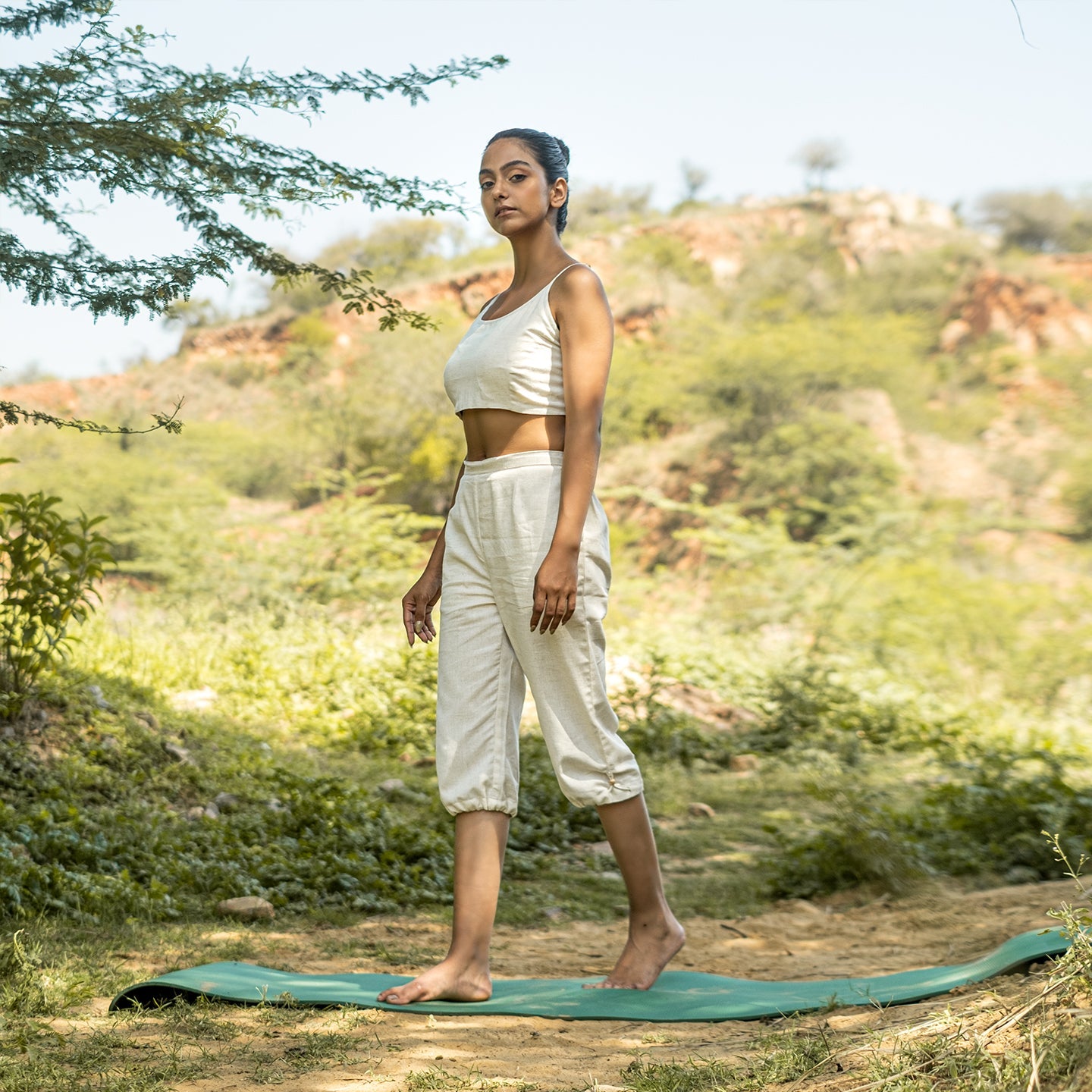 Prana Matching Set - Women's Yoga Matching Set - Unbleached