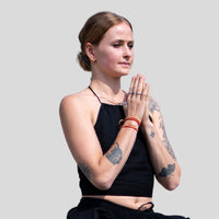 Akasha Top - Women's Cotton Yoga Top - Black