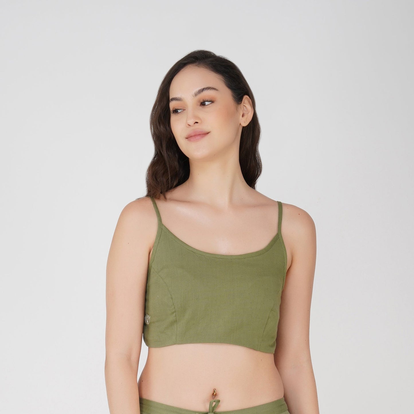 Prana Top - Women's Cotton Yoga Top - Green