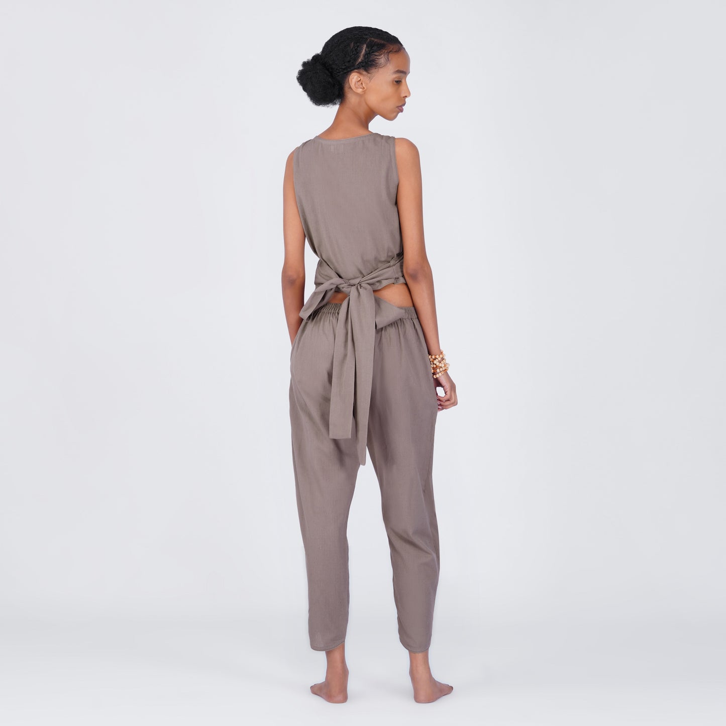 Dhara Matching Set - Women's Yoga Matching Set - Muted Plum