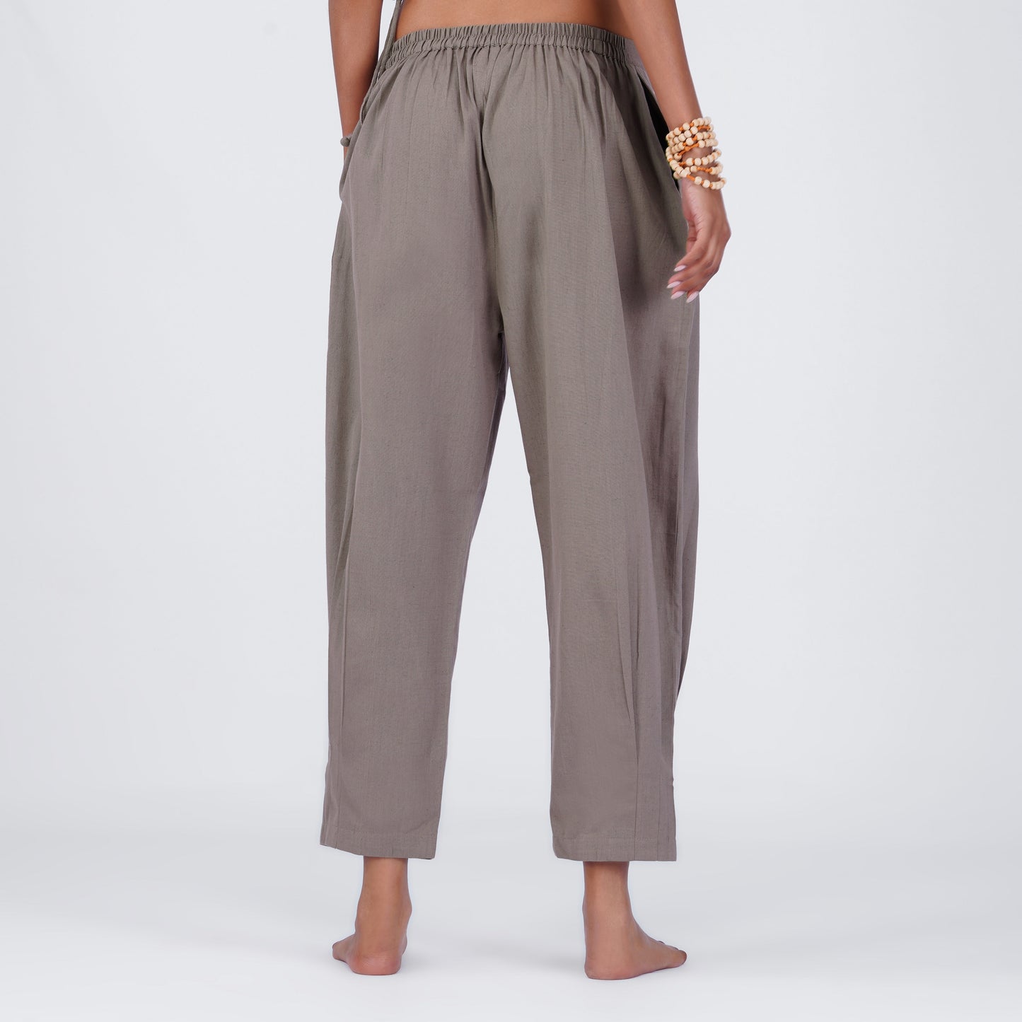 Tara Pant - Women's Cotton Yoga Pants - Muted Plum