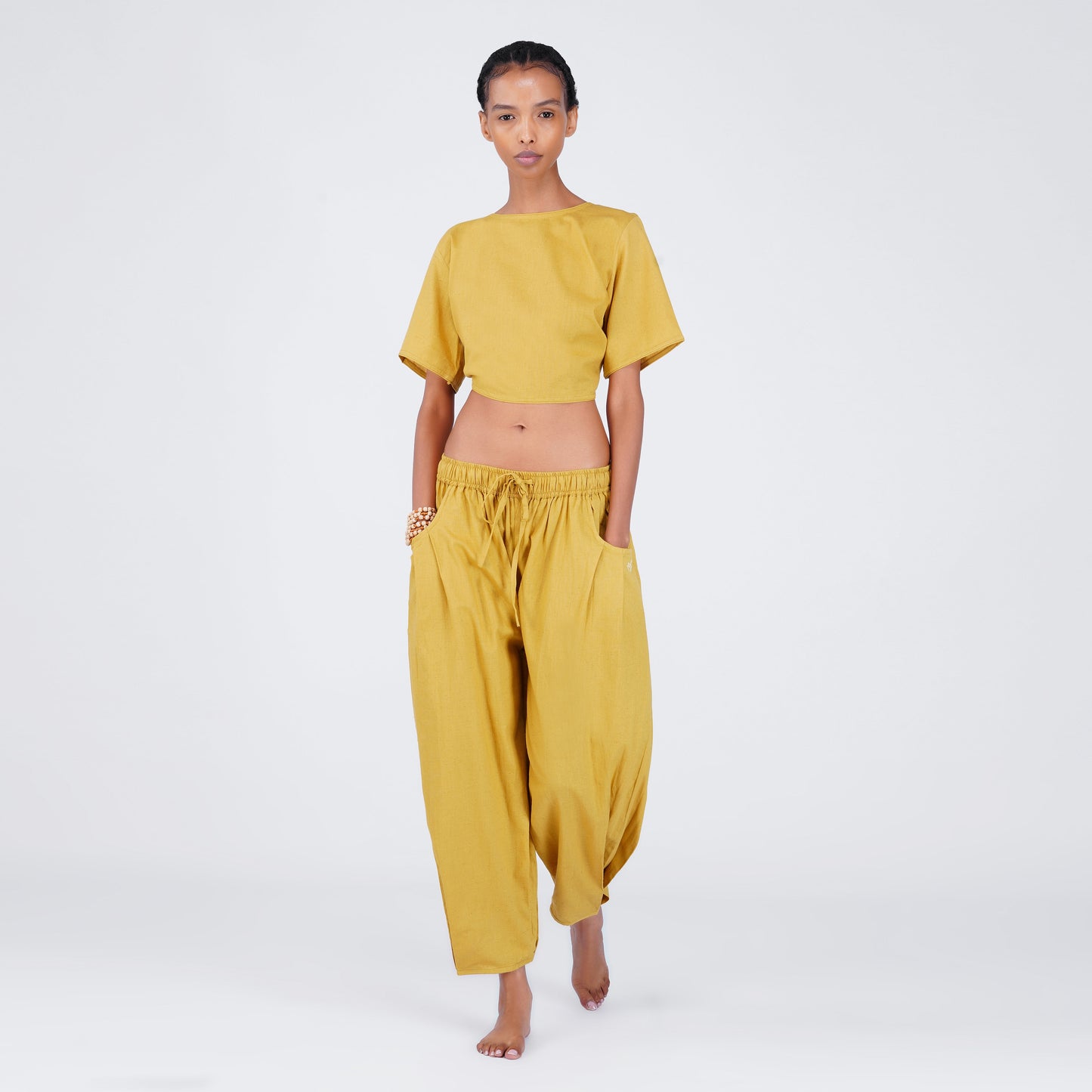 Soma Matching Set - Women's Yoga Matching Set - Yellow