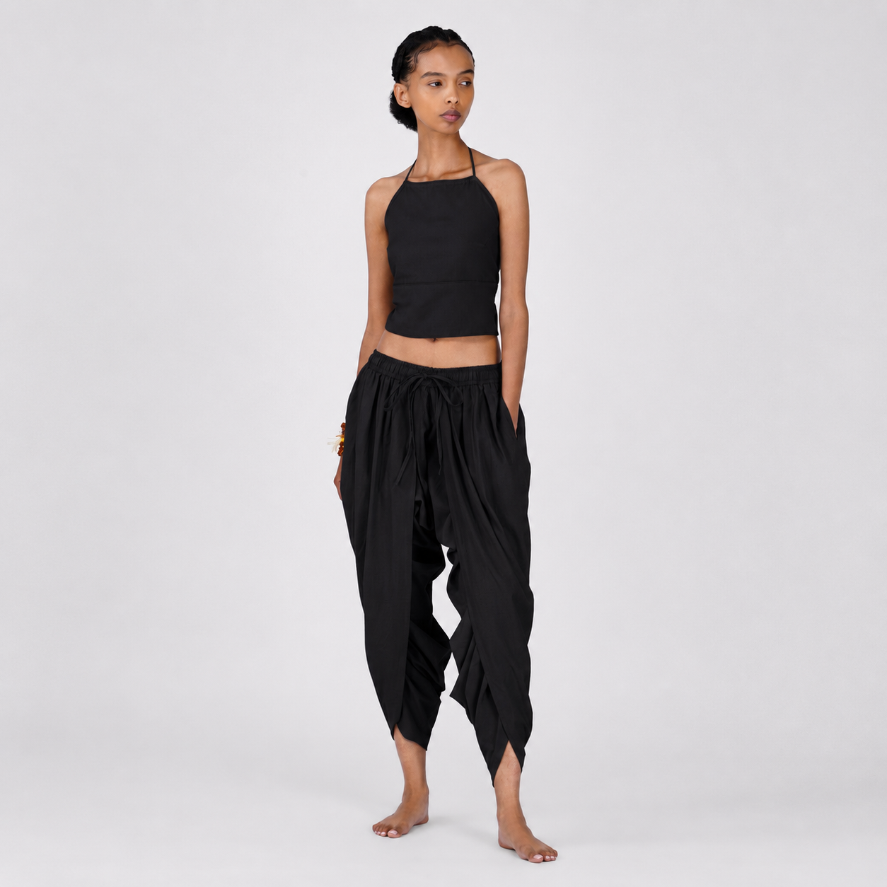 Akasha Matching Set - Women's Yoga Matching Set - Black