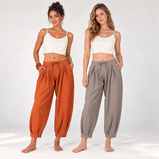 Tara Yoga Pants - Set of 2 (Multi-colour Pack)