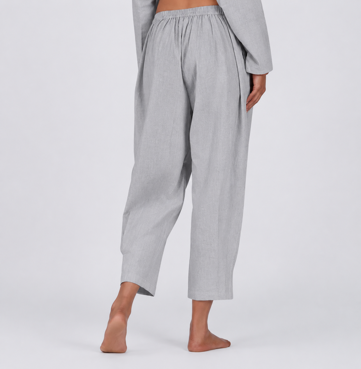 Tara Pant - Women's Cotton Yoga Pants - Grey