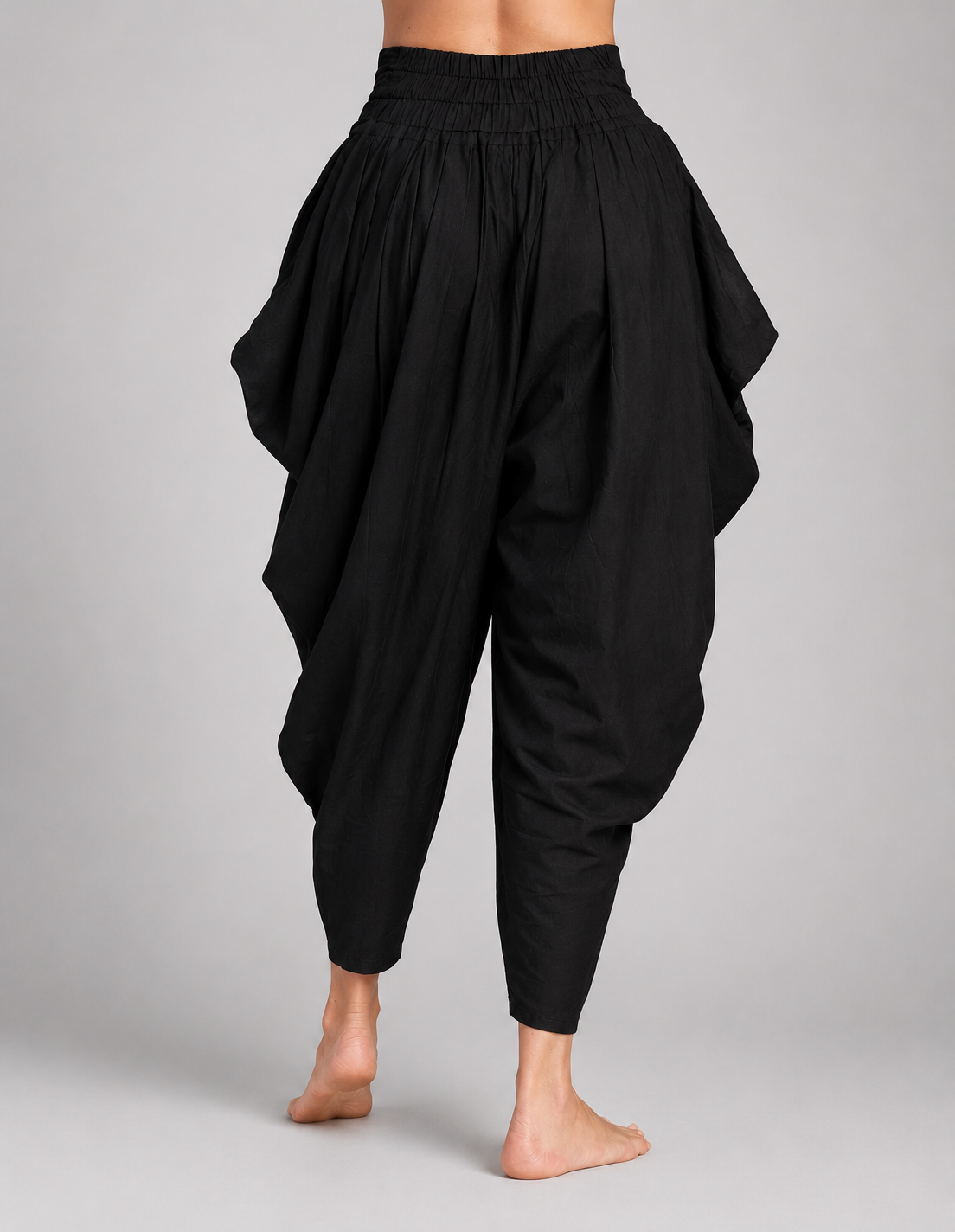 Buddhi Pant - Women's Cotton Yoga Pants - Black