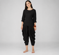 Buddhi Matching Set - Women's Yoga Matching Set - Black