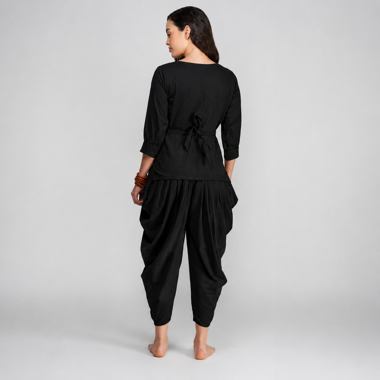 Buddhi Matching Set - Women's Yoga Matching Set - Black
