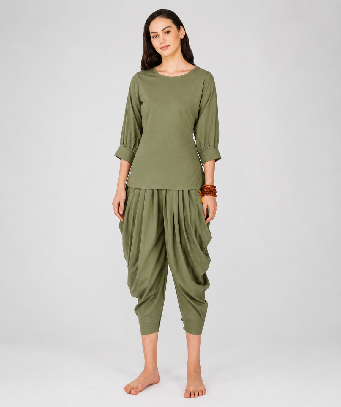 Buddhi Matching Set - Women's Yoga Matching Set - Green