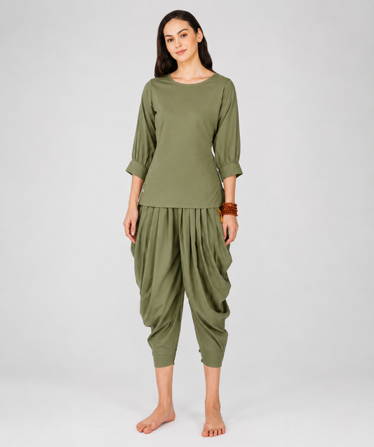Buddhi Matching Set - Women's Yoga Matching Set - Green