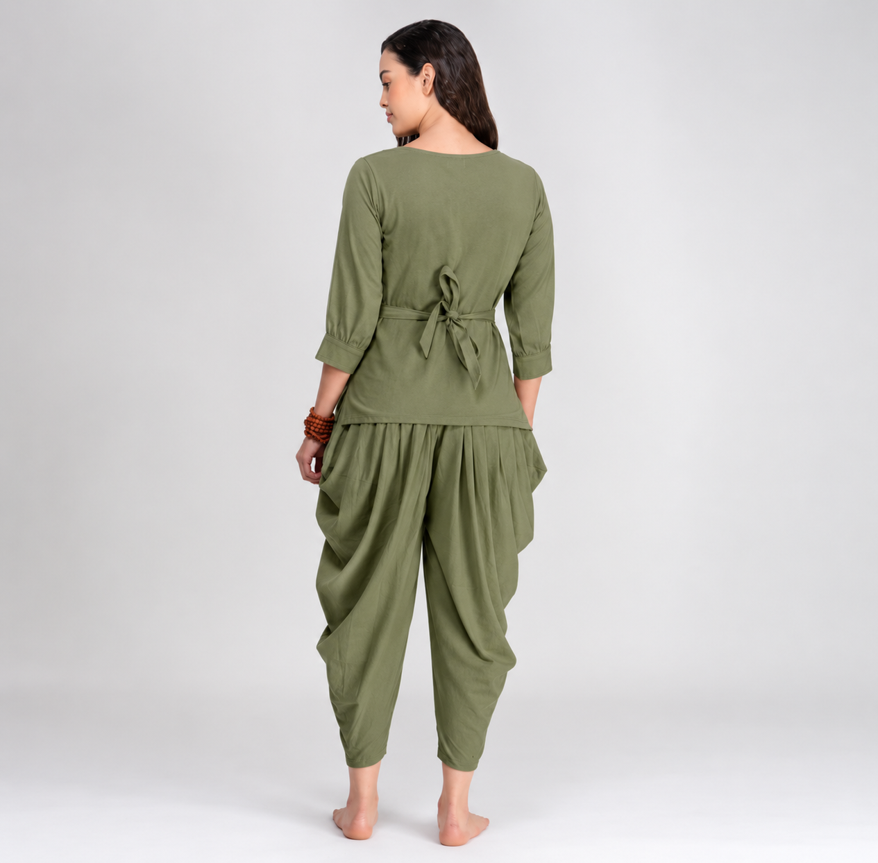 Buddhi Matching Set - Women's Yoga Matching Set - Green