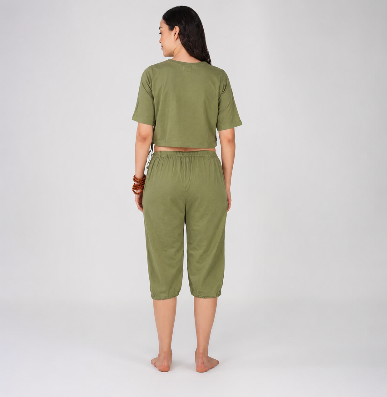 Apas Matching Set - Women's Yoga Matching Set - Green