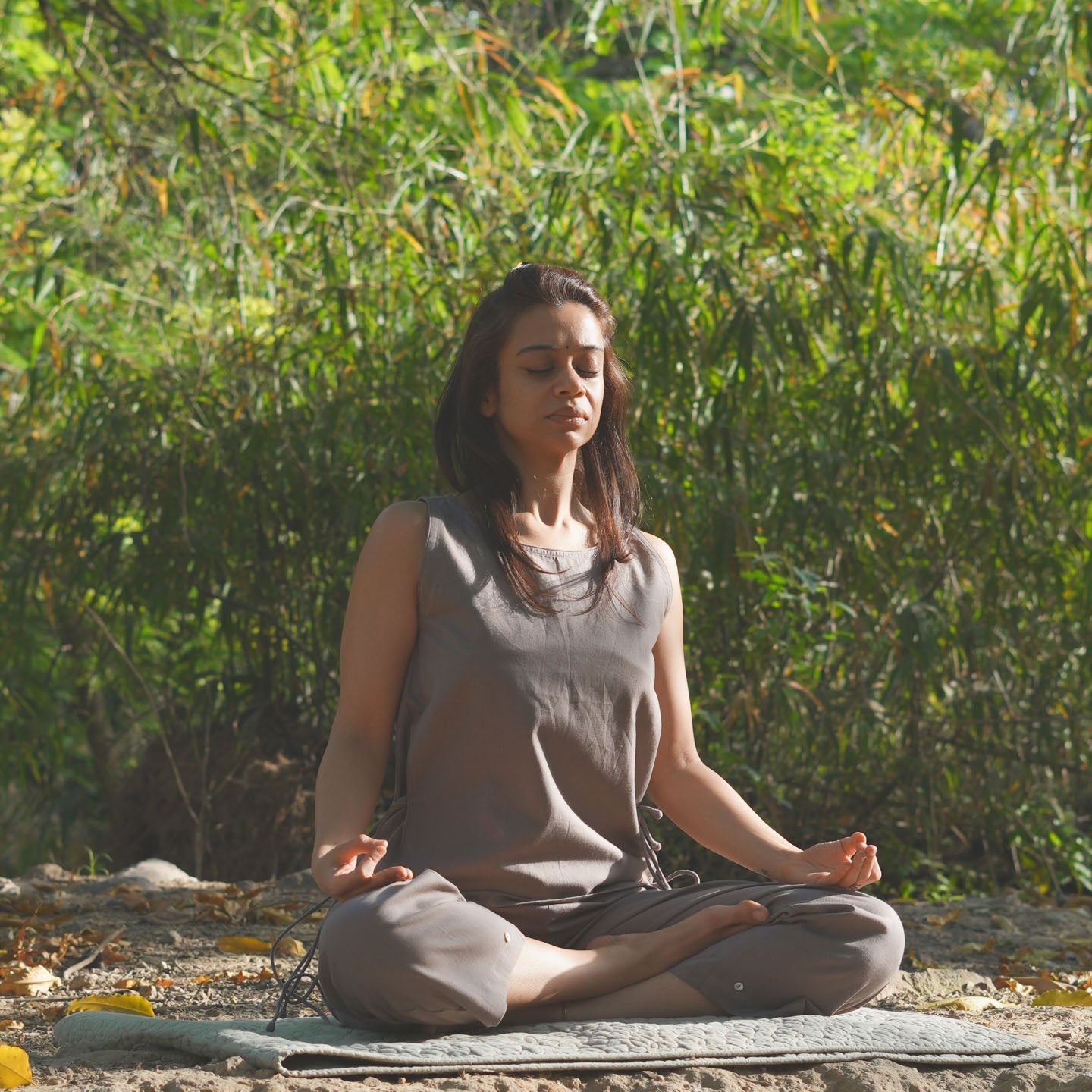 Sthira Matching Set - Women's Yoga Matching Set - Muted Plum
