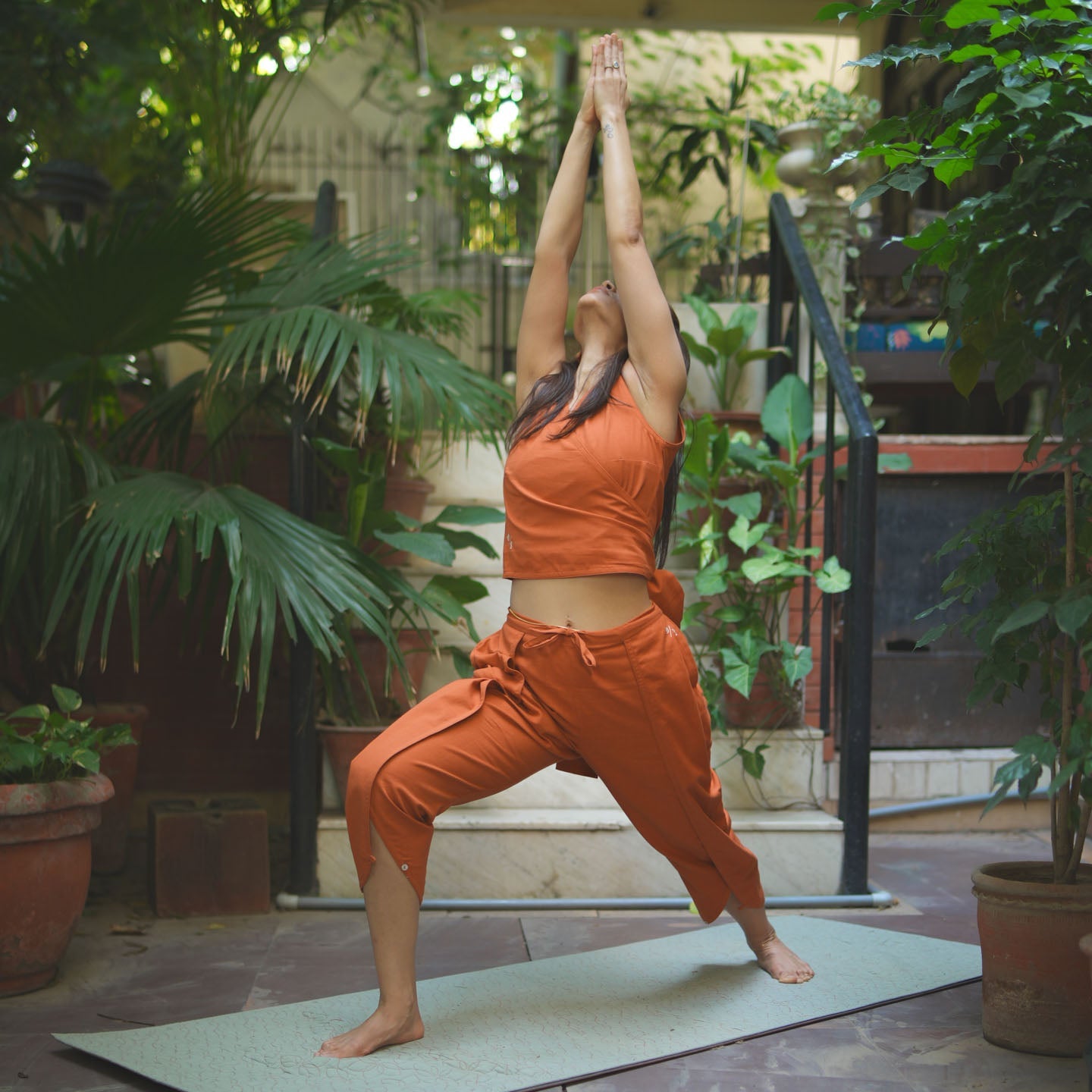 Dhara Matching Set - Women's Yoga Matching Set - Sienna