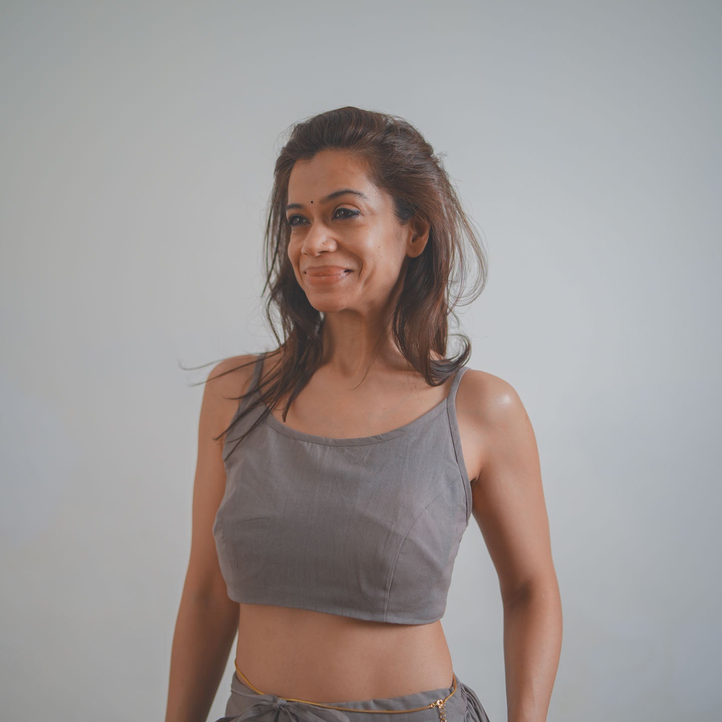 Prana Top - Women's Cotton Yoga Top - Muted Plum