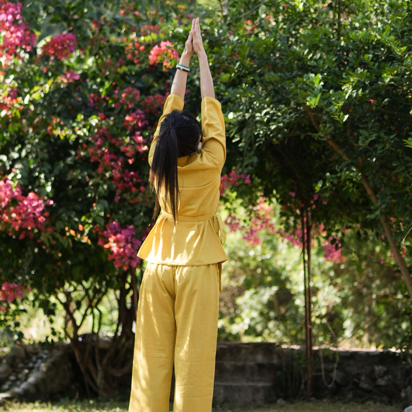 Dharma Matching Set - Women's Yoga Matching Set - Yellow
