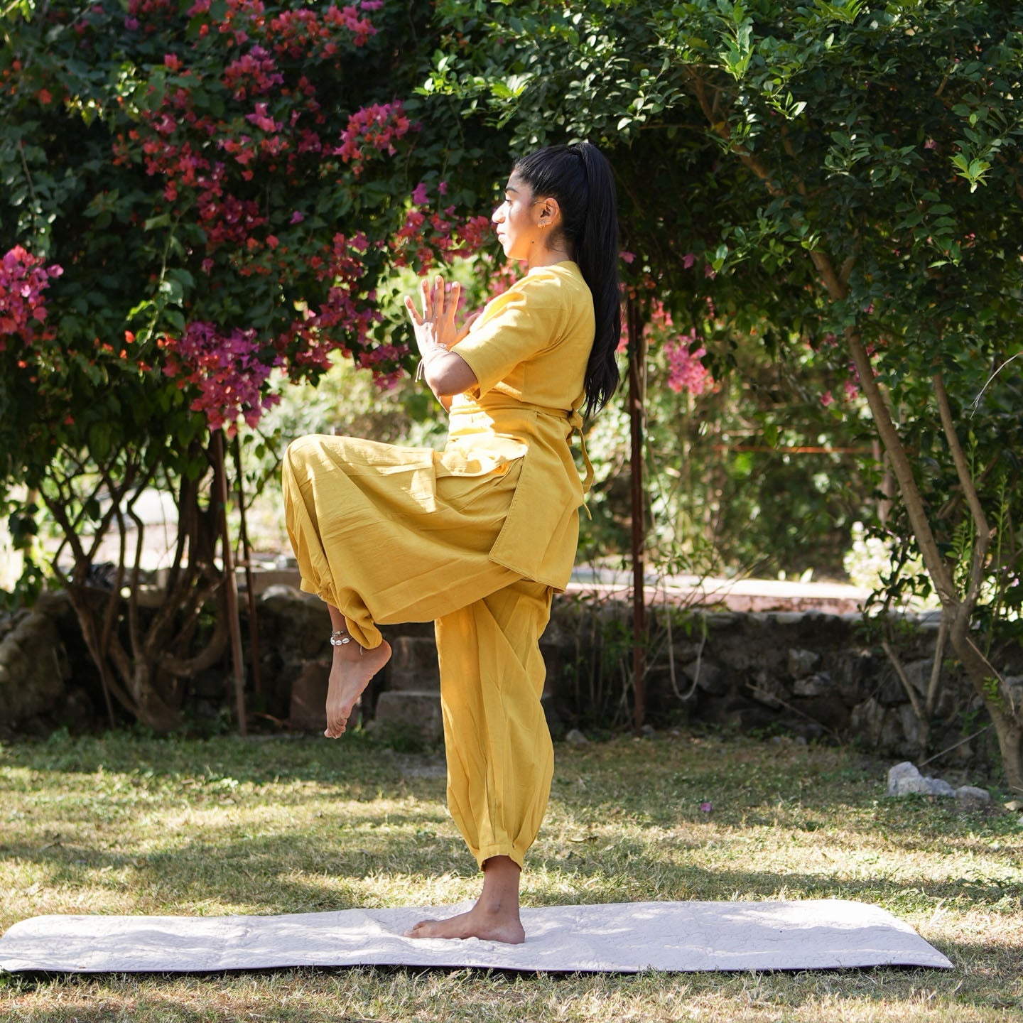 Chakra Matching Set - Women's Yoga Matching Set - Yellow
