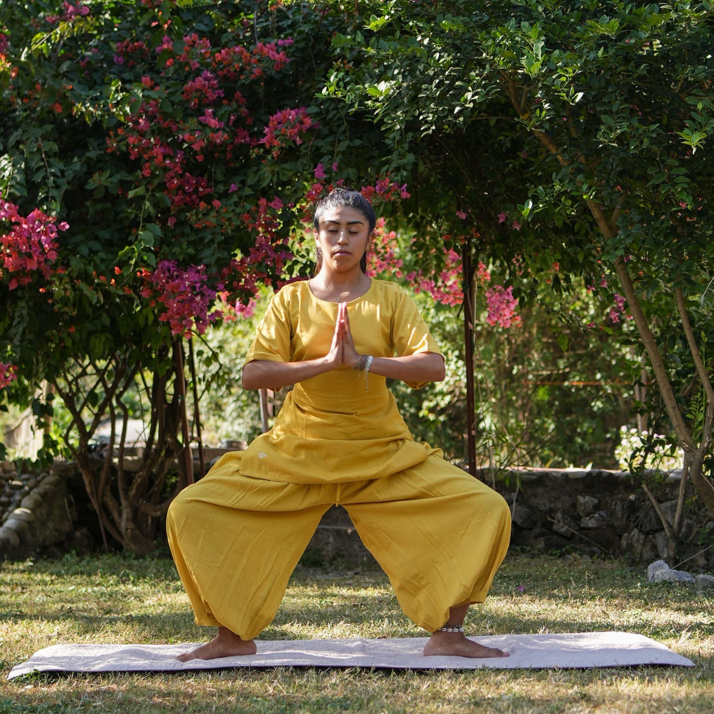 Chakra Matching Set - Women's Yoga Matching Set - Yellow
