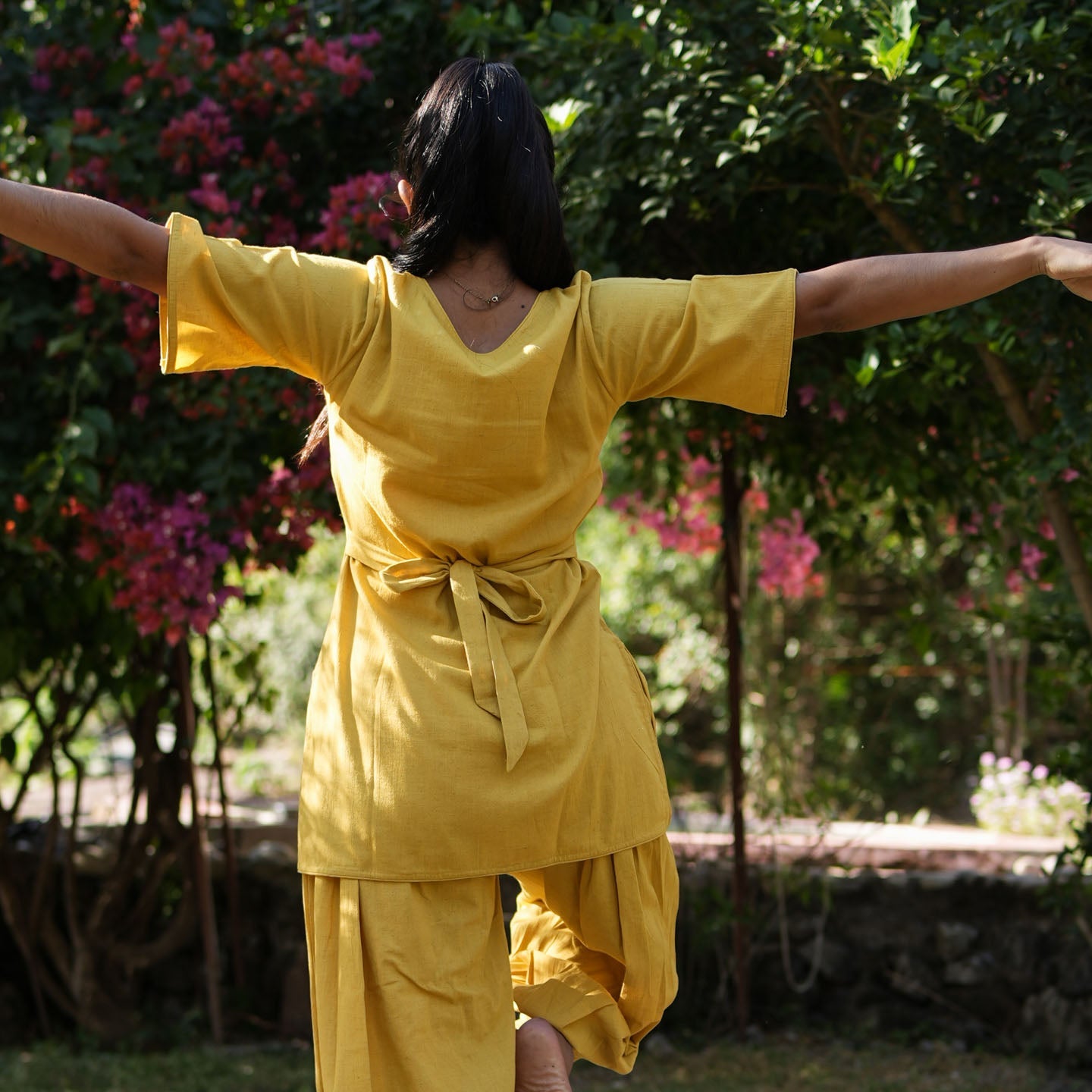 Chakra Matching Set - Women's Yoga Matching Set - Yellow