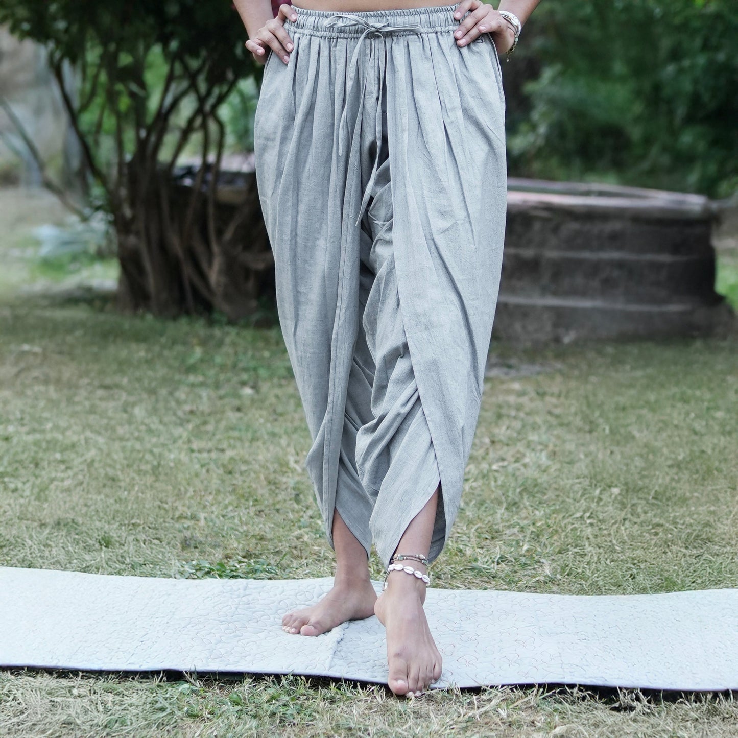 Akasha Matching Set - Women's Yoga Matching Set - Grey