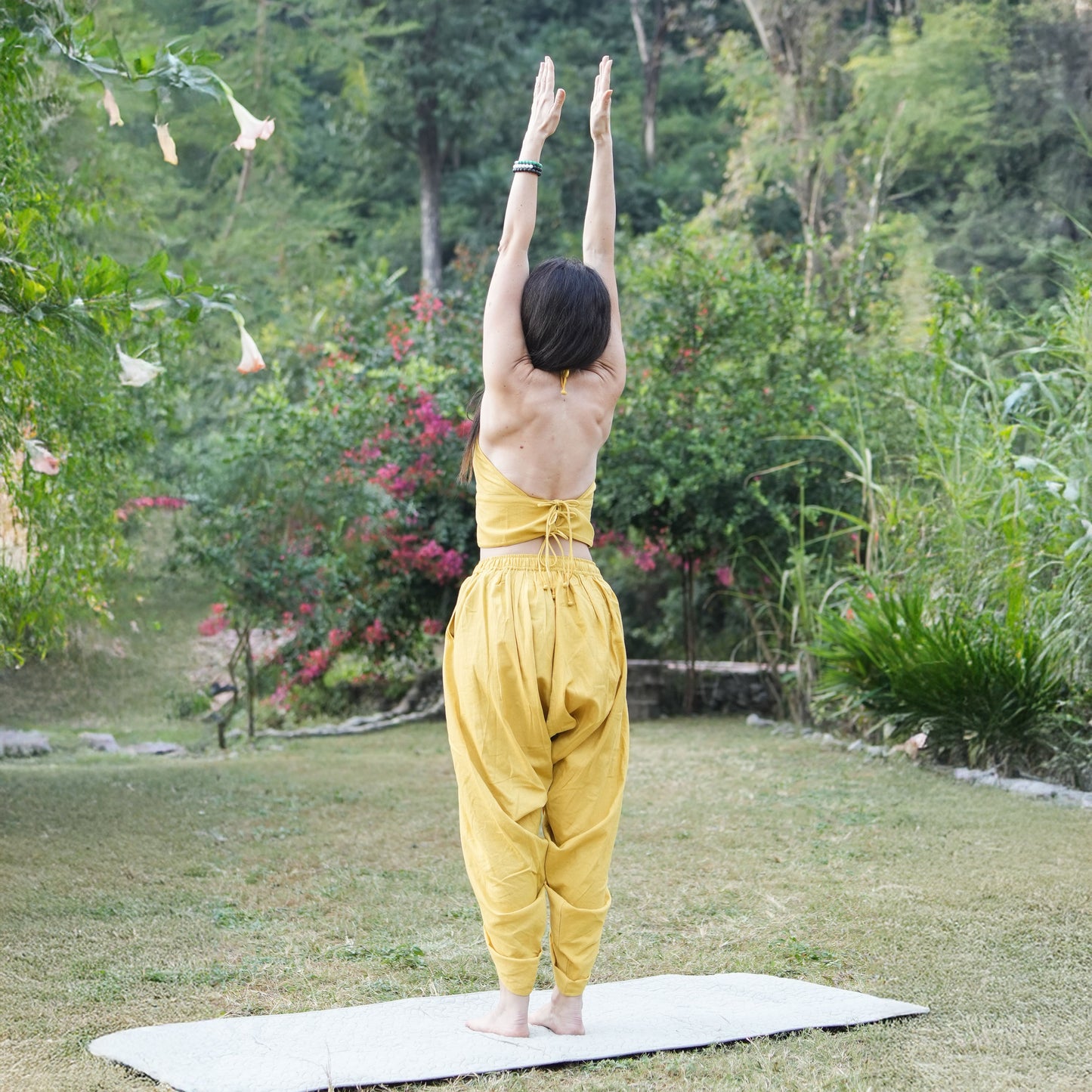 Akasha Matching Set - Women's Yoga Matching Set - Yellow