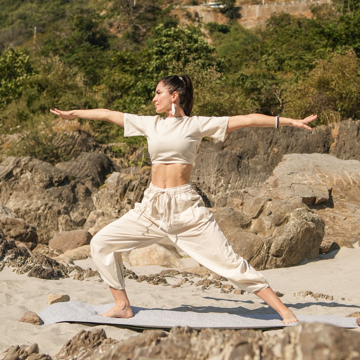 Soma Matching Set - Women's Yoga Matching Set - Unbleached