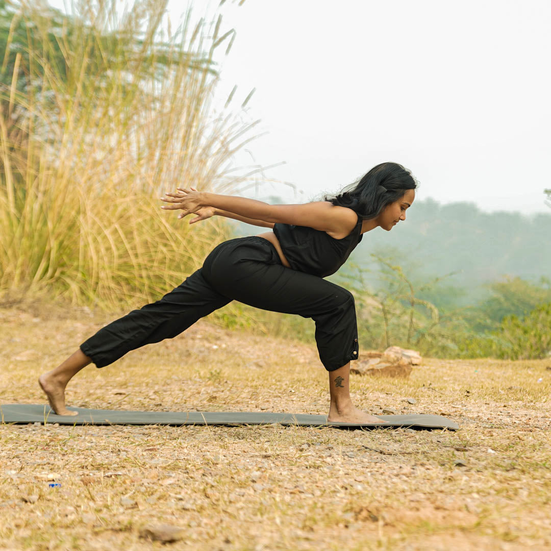 Ananda Matching Set - Women's Yoga Matching Set - Black