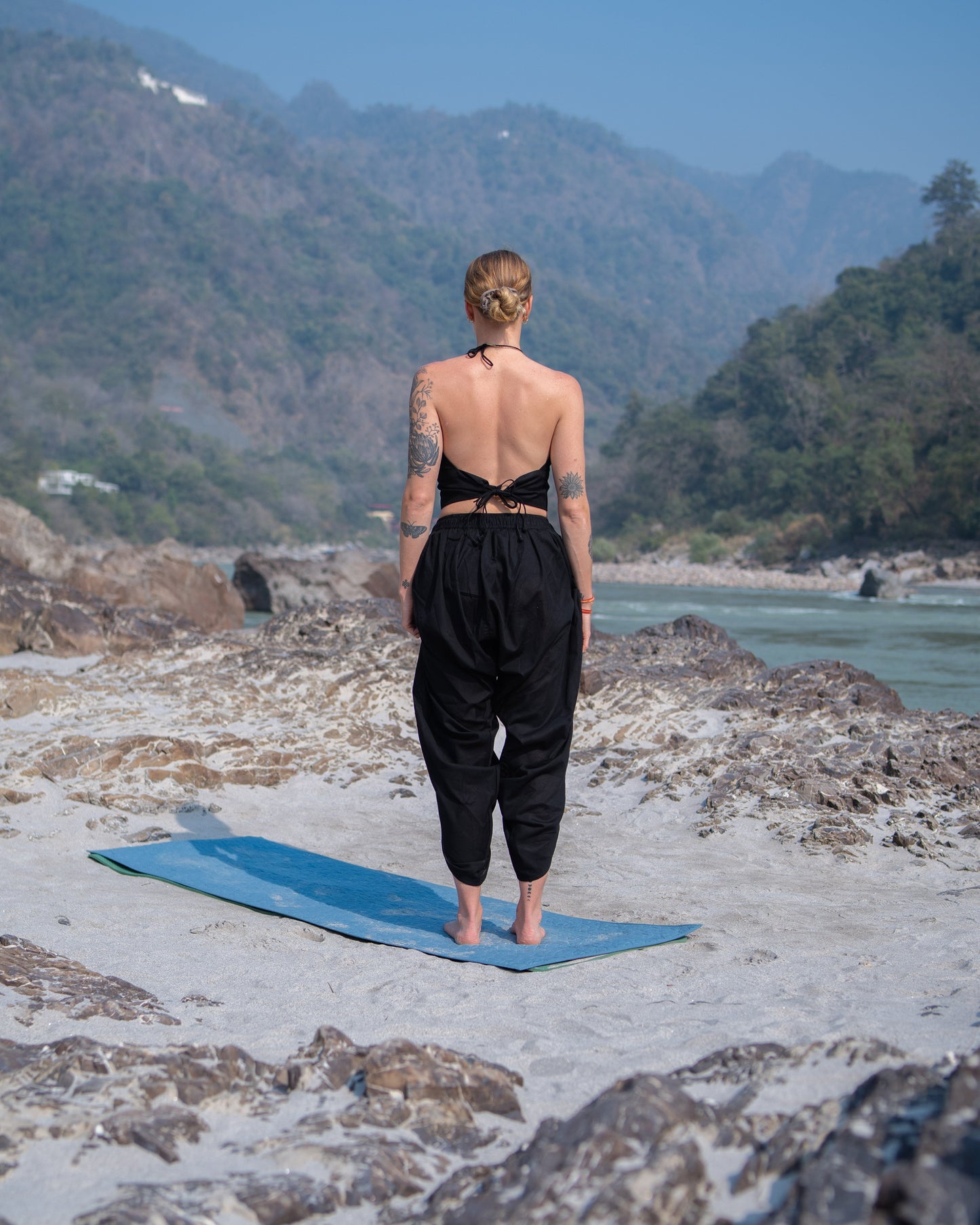 Akasha Matching Set - Women's Yoga Matching Set - Black