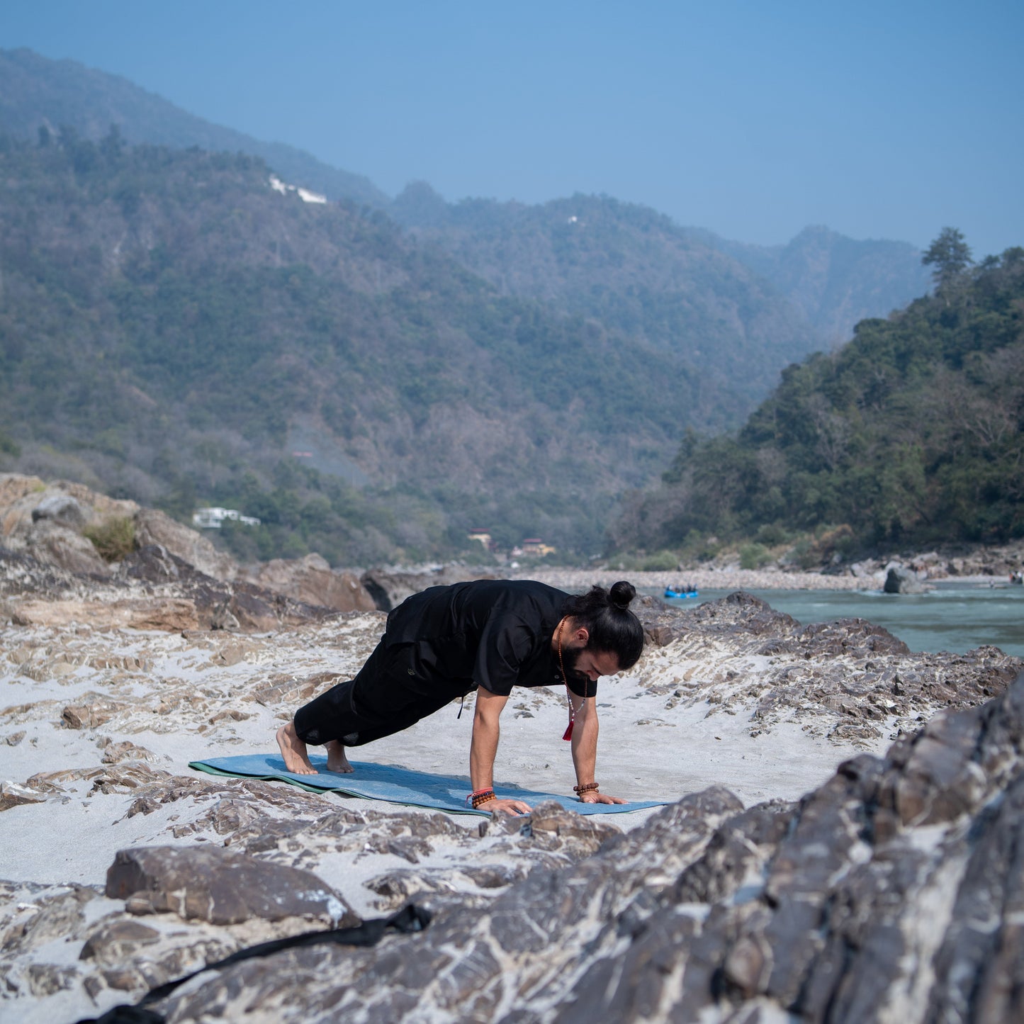 Yoga Clothes for Men's |AKISO |BLACK