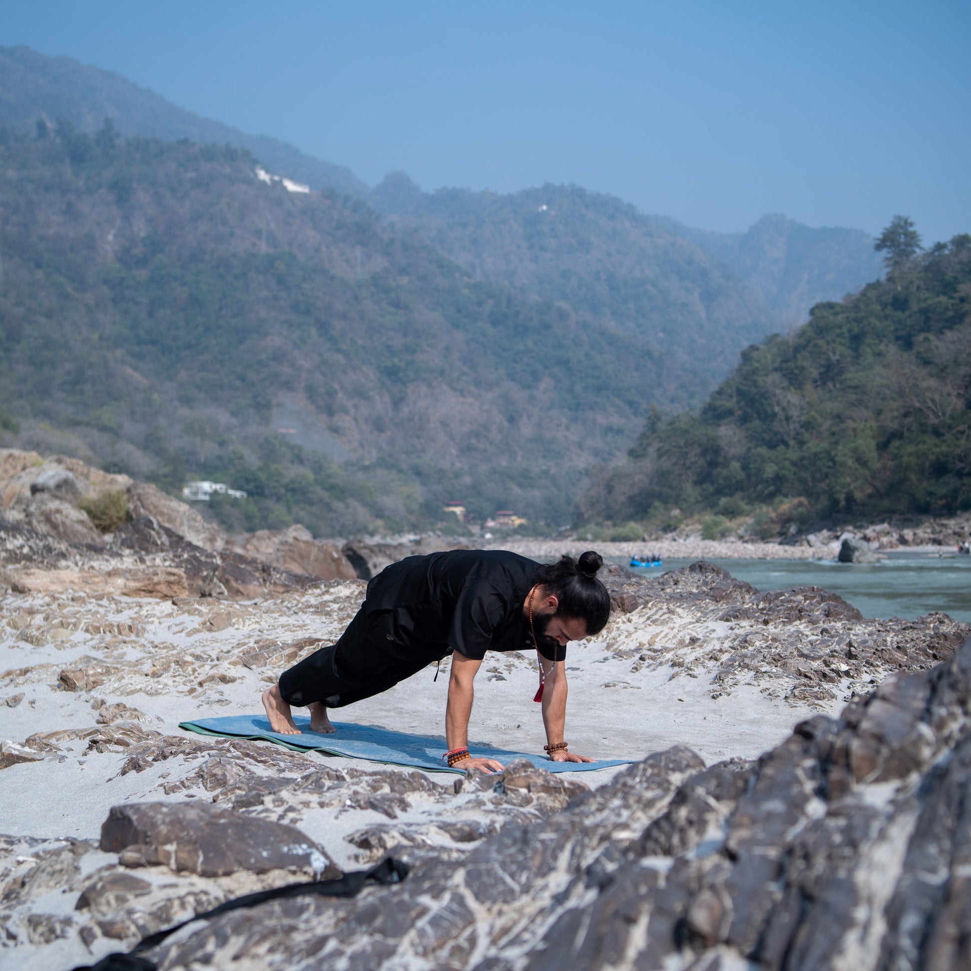 Yoga Clothes for Men's |AKISO |BLACK