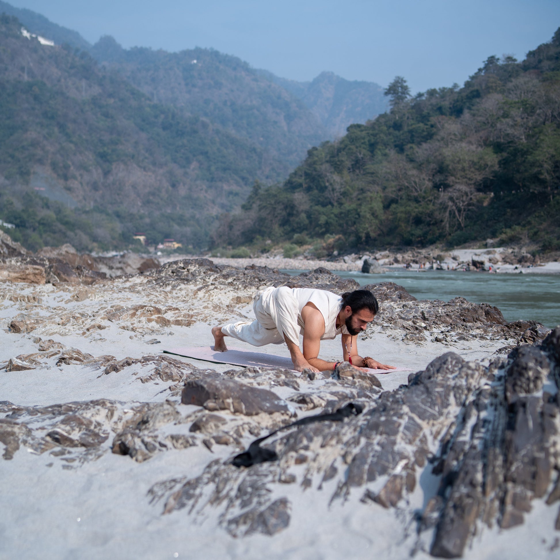 Breathable Cotton Yoga Set for Men's |AKISO