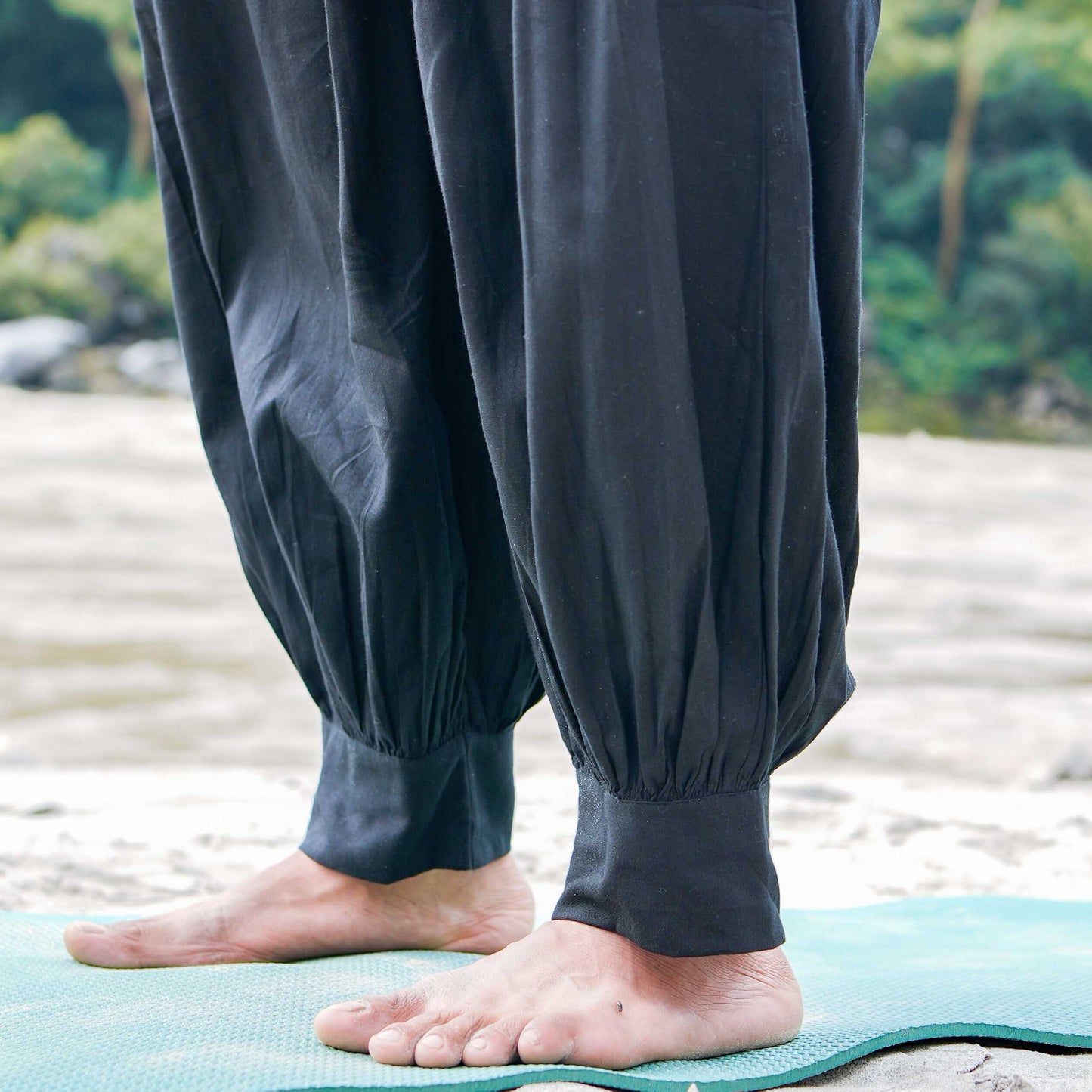 Prithvi Matching Set - Men's Yoga Matching Set - Black