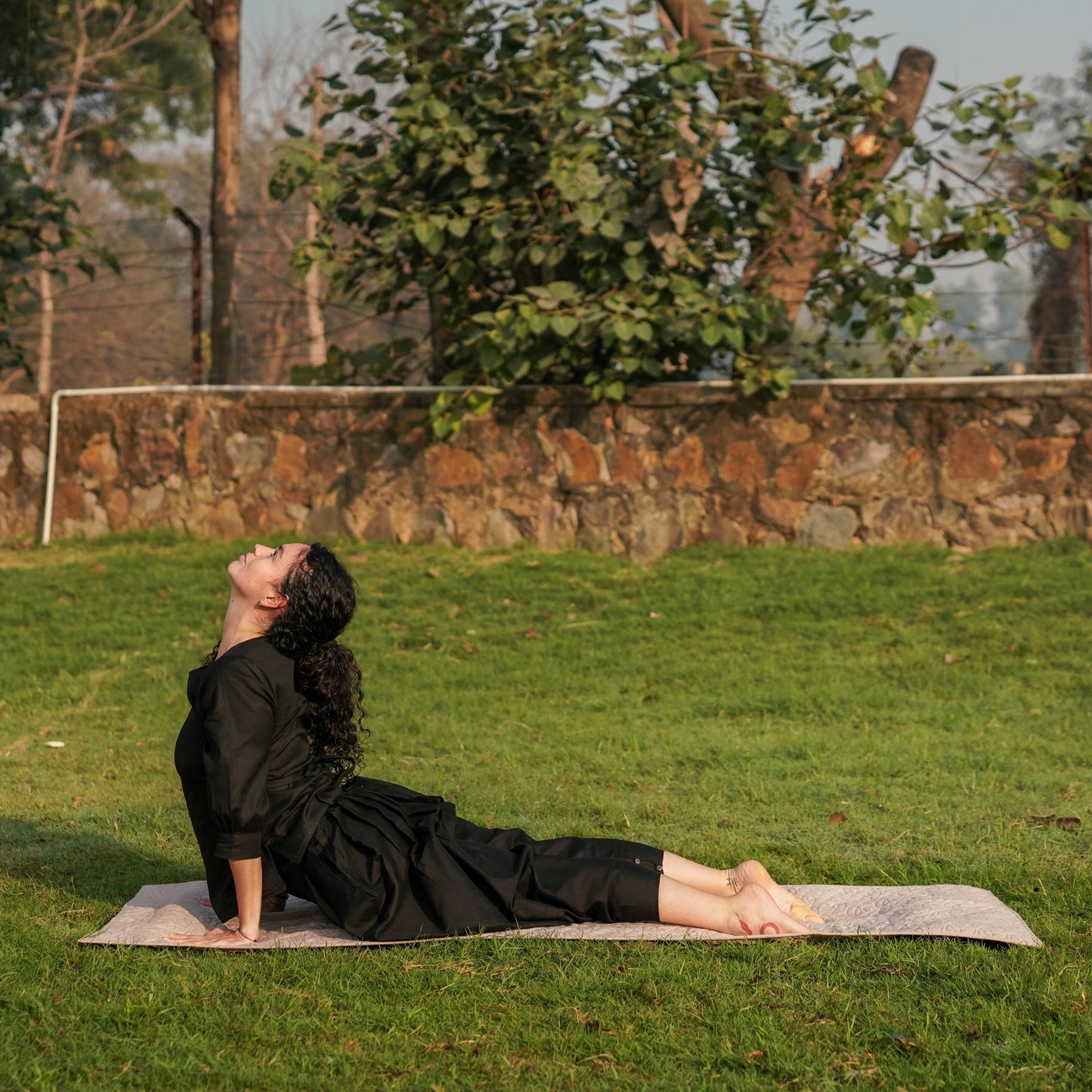 Buddhi Pant - Women's Cotton Yoga Pants - Black