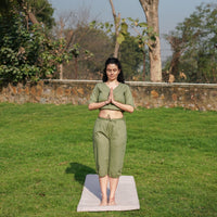 Apas Matching Set - Women's Yoga Matching Set - Green