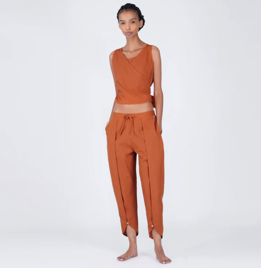 Dhara Matching Set - Women's Yoga Matching Set - Sienna