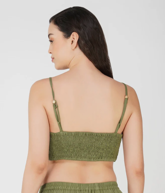 Prana Top - Women's Cotton Yoga Top - Green